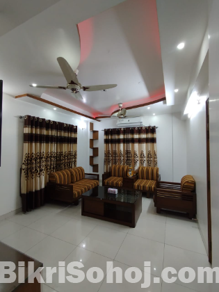 Modern 4-Bedroom Furnished Apartment in Bashundhara R/A